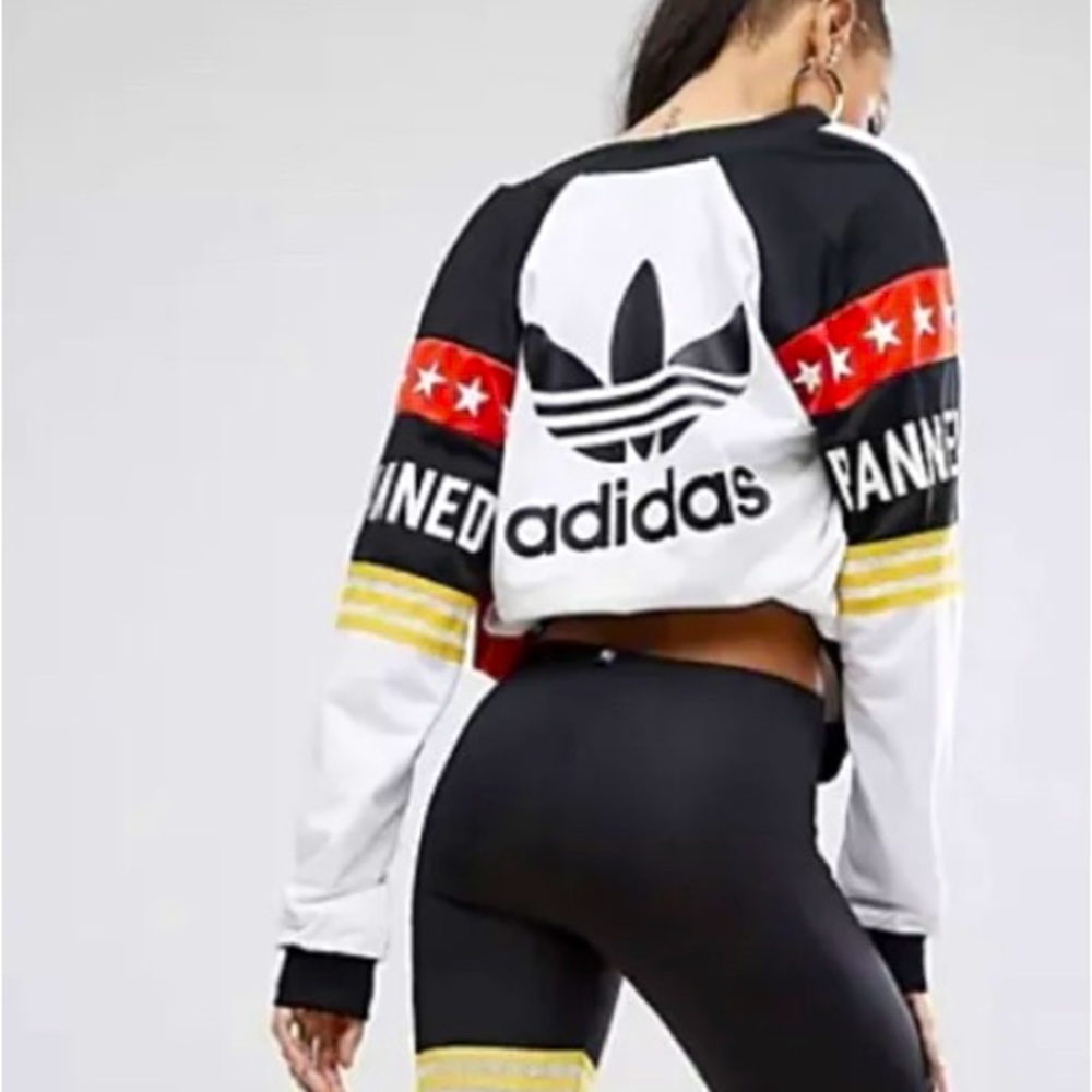 Adidas Rita Ora Banned From Normal Tracksuit Leggings & Jacket Set